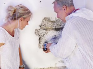 Schimmel und Feuchtigkeit in der Wand